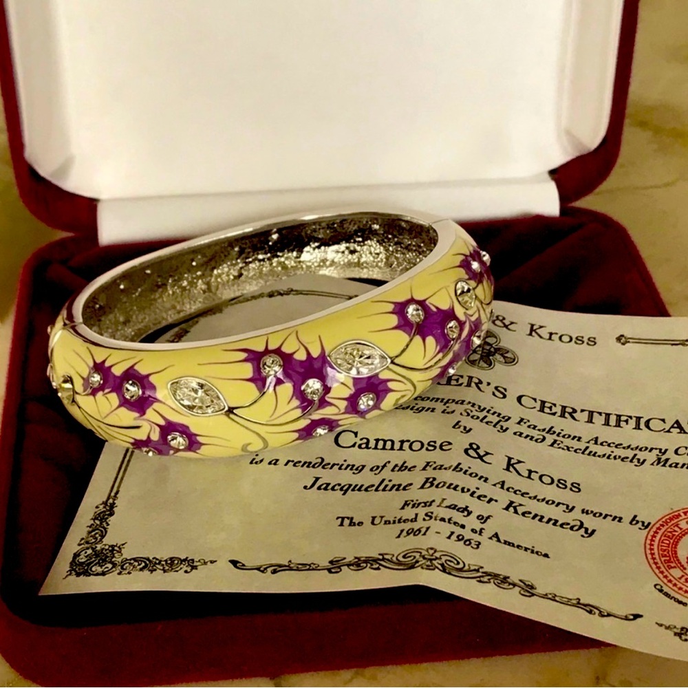 BNWT Camrose & Kross Jacquie Kennedy Cuff Bangle